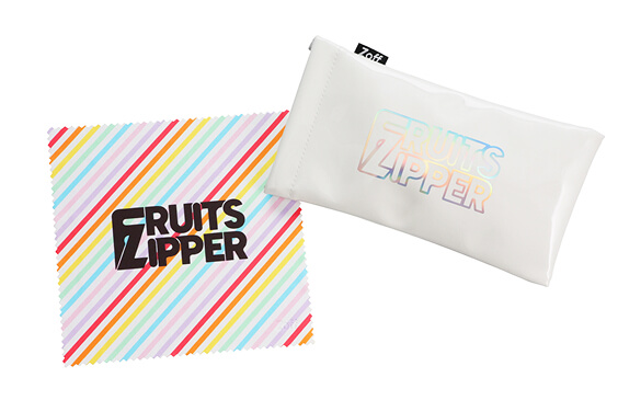 FRUITS ZIPPERコラボ眼鏡の付属品