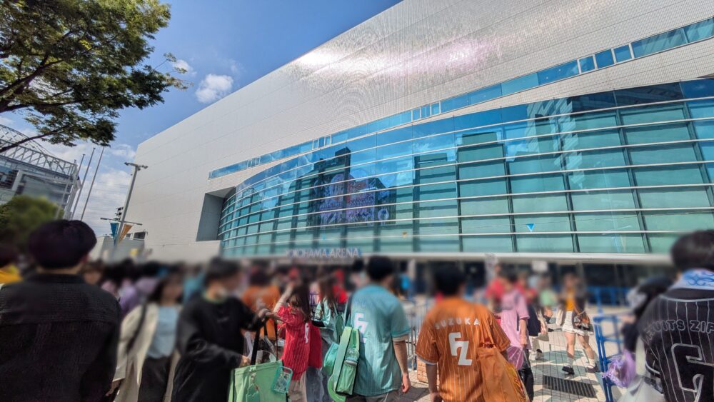 FZライブ会場外の雰囲気