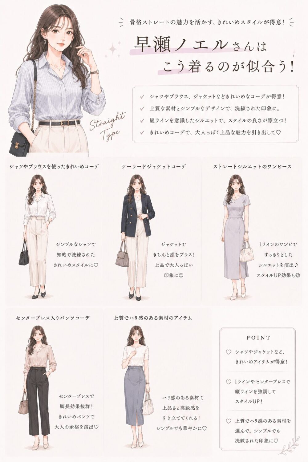 早瀬ノエル　似合う服