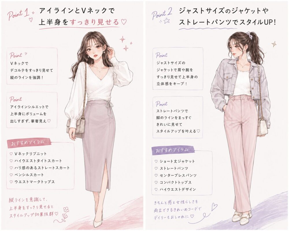 骨格ストレートに似合う服